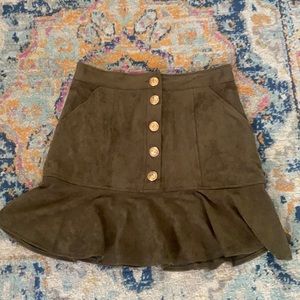 Army Green skirt. Very soft and cute!